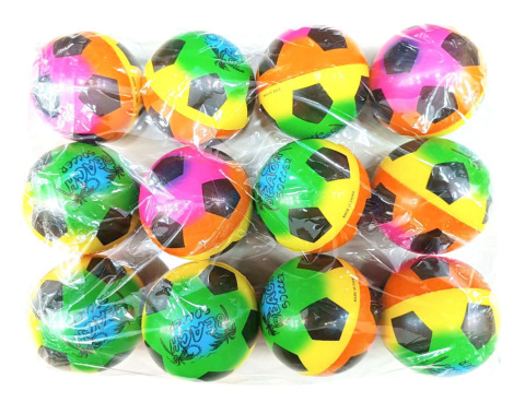 Piłeczki,piłki kulki kauczukowe skaczące antystrewowe 6.3cm