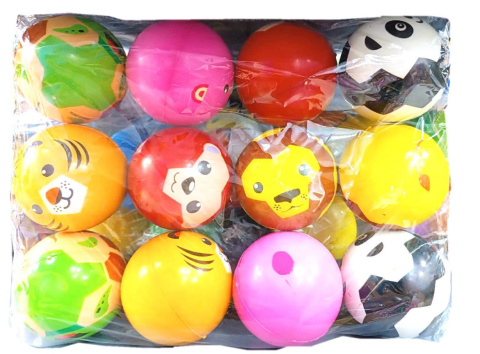 Piłeczki,piłki kulki kauczukowe skaczące antystrewowe 7.6cm