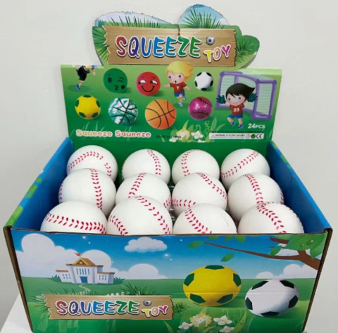 Piłeczki,piłki kulki kauczukowe skaczące antystrewowe 6cm