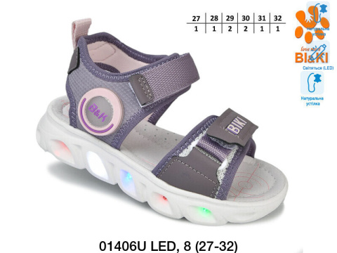 Sandały dziewczęce