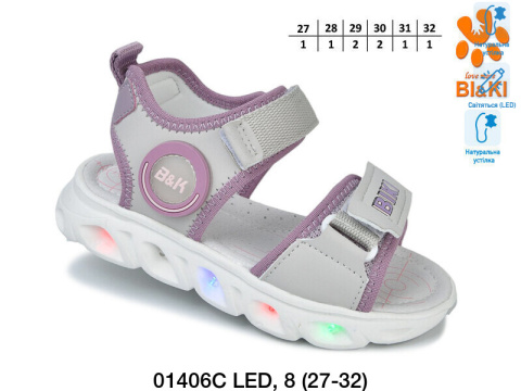 Sandały dziewczęce