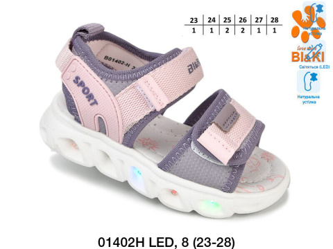 Sandały dziewczęce