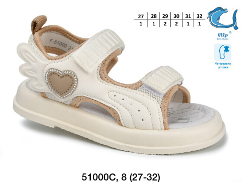 Sandały dziewczęce