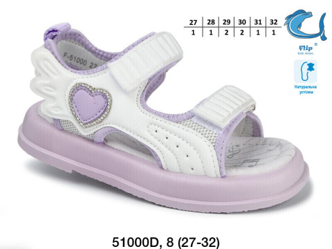 Sandały dziewczęce