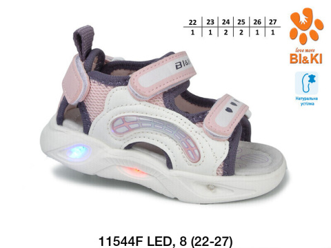 Sandały dziewczęce