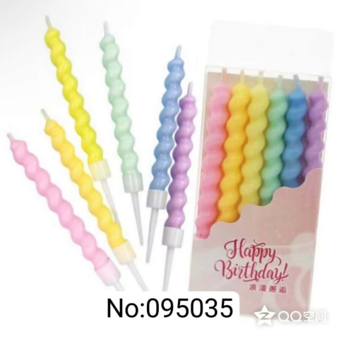 Świeczki urodzinowe, świeczki na tort