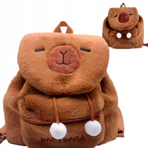 Pluszowy plecak kapibara