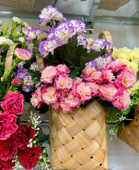 Sztuczne rośliny i kwiaty/Kosz na Kwiaty