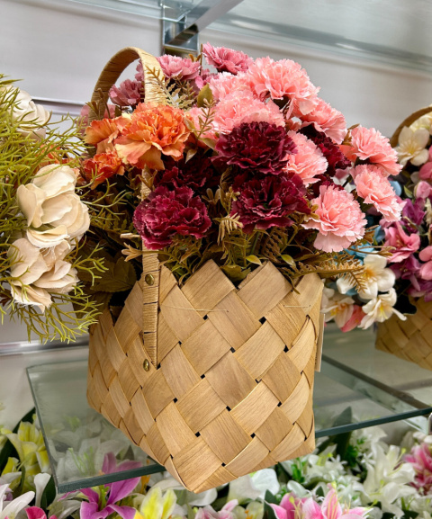Sztuczne rośliny i kwiaty/Kosz na Kwiaty