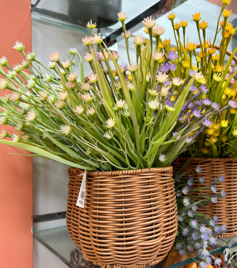 Sztuczne rośliny i kwiaty/Kosz na Kwiaty