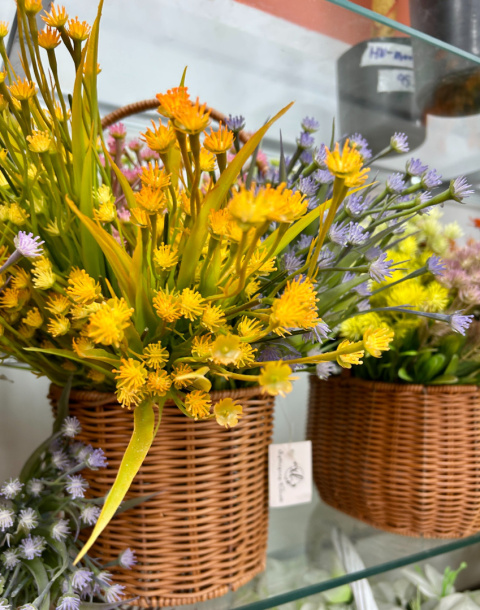 Sztuczne rośliny i kwiaty/Kosz na Kwiaty