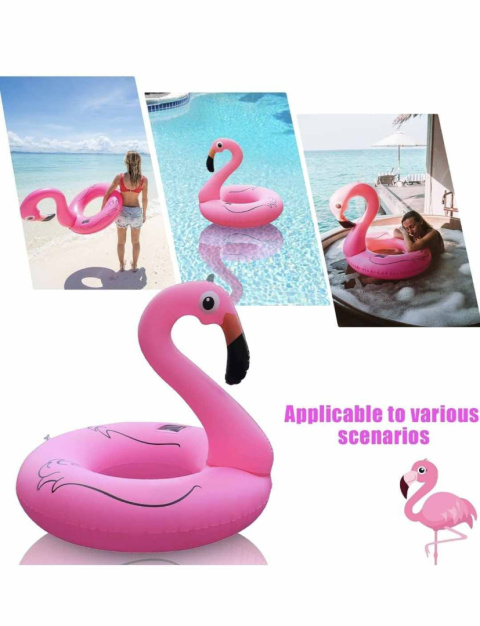 Inflatable swimming wheel