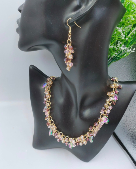 Komplety: naszyjnik, kolczyki