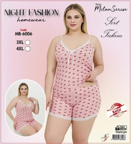 Piżama damska (top+szorty)