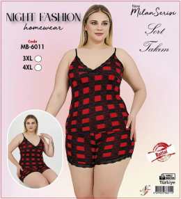 Piżama damska (top+szorty)