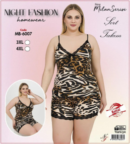 Piżama damska (top+szorty)