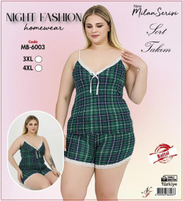 Piżama damska (top+szorty)