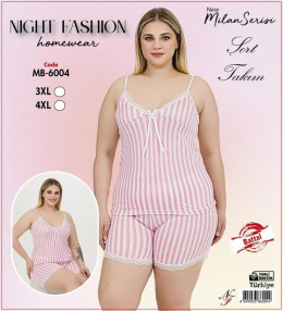Piżama damska (top+szorty)