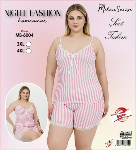 Piżama damska (top+szorty)