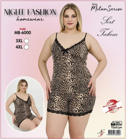 Piżama damska (top+szorty)
