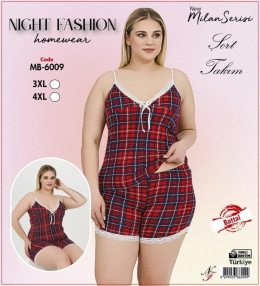 Piżama damska (top+szorty)