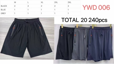 Spodenki męskie, szorty