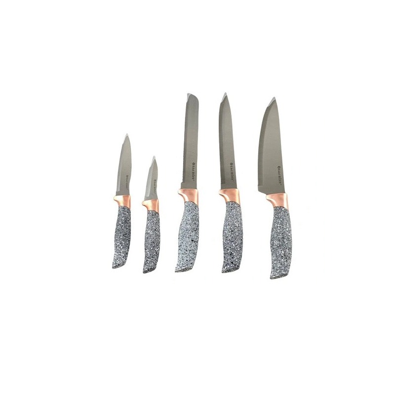 Zestaw 6 noży kuchennych + stojak EdelHoff EH-6546