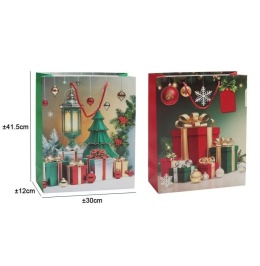 Torebki Papierowe Świąteczne