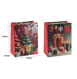 Torebki Papierowe Świąteczne