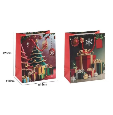 Torebki Papierowe Świąteczne