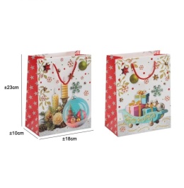 Torebki Papierowe Świąteczne