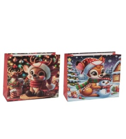 Torebki Papierowe Świąteczne