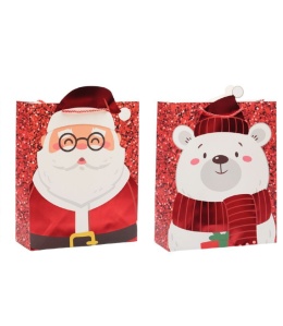 Torebki Papierowe Świąteczne