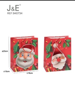 Torebki Papierowe Świąteczne