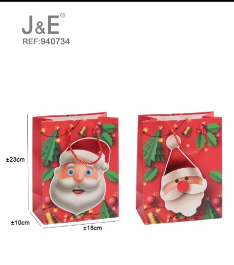 Torebki Papierowe Świąteczne