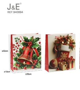 Torebki Papierowe Świąteczne