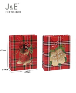 Torebki Papierowe Świąteczne