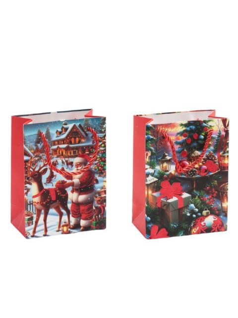 Torebki Papierowe Świąteczne