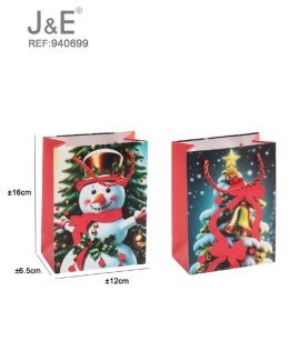 Torebki Papierowe Świąteczne