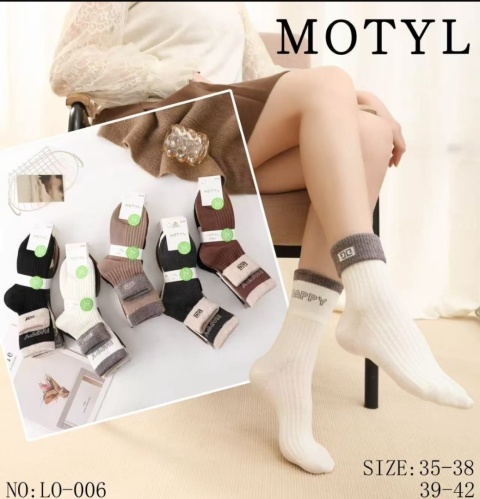 Damskie skarpety zimowe