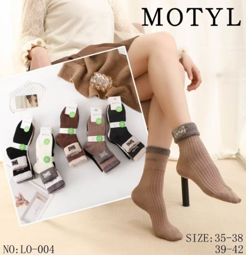 Damskie skarpety zimowe