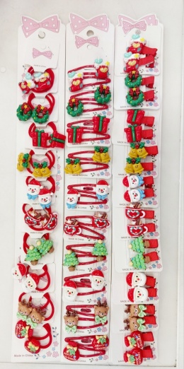 Christmas hair decorations