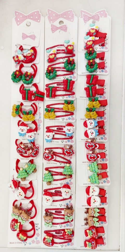 Christmas hair decorations