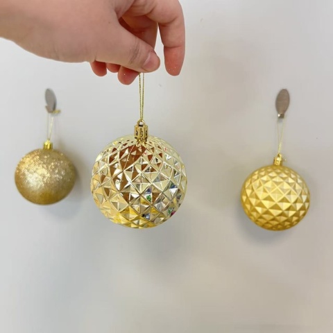 Set of ornaments, Christmas tree baubles