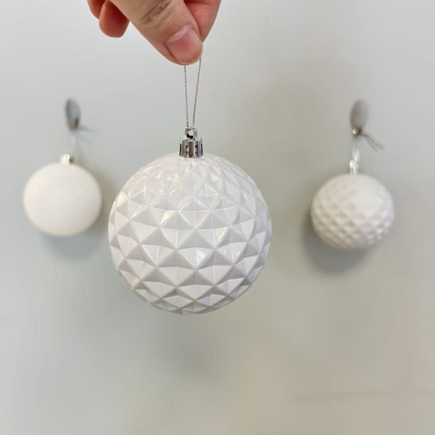 Set of ornaments, Christmas tree baubles