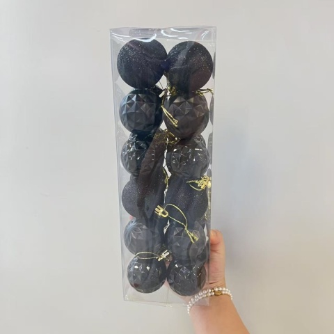 Set of ornaments, Christmas tree baubles