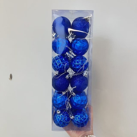 Set of ornaments, Christmas tree baubles