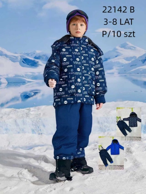 Kurtka i spodnie narciarskie dla chłopca