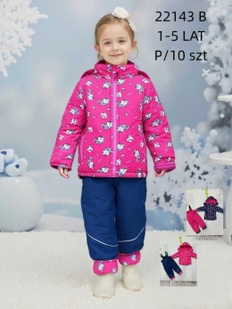 Ski jacket and pants for girls