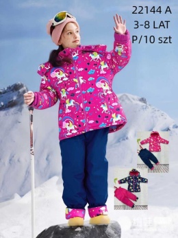 Ski jacket and pants for girls
